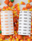 28 Set Refill - Fall Pack: Black and Orange paper Packing Materials Innoseal